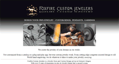 Desktop Screenshot of foxfirejewelers.com